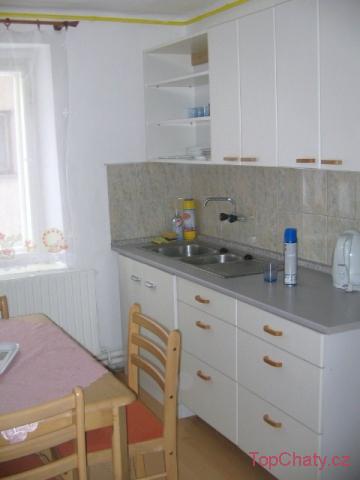 Apartmán Jarošov kuchyň