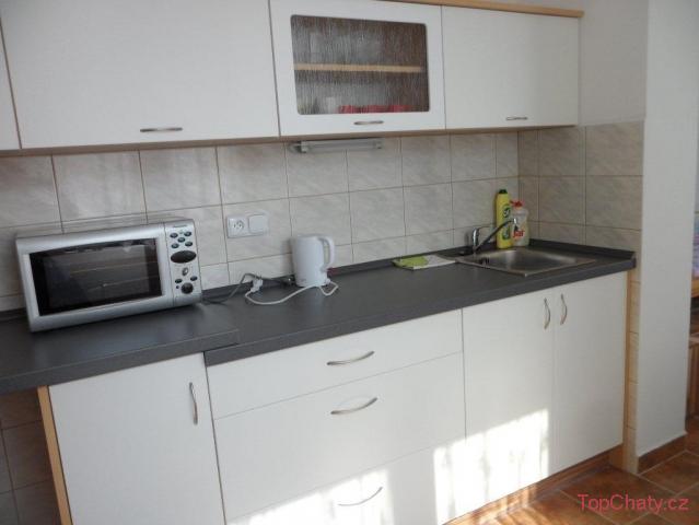 Ubytování Břilice kuchyň