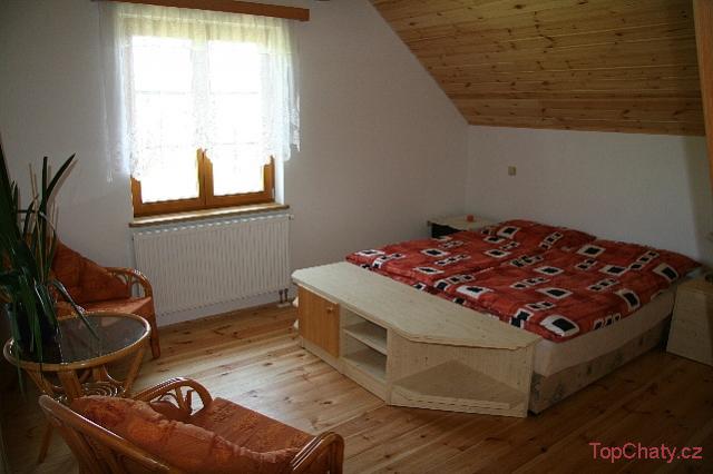 Ubytování Kvilda ložnice