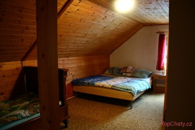 Ubytování na Lipně ložnice