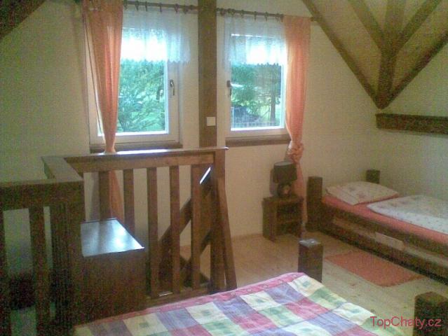 Chata Staňkov ložnice