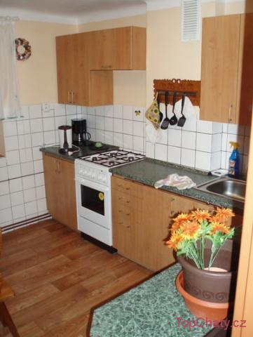 Ubytování Slověnice kuchyň