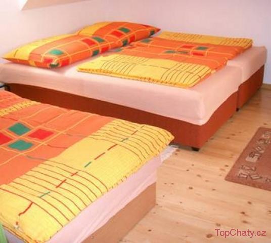 Apartmány Mlýn Katovice ložnice