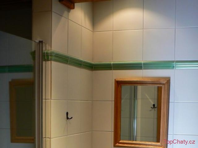 Apartmány Červený Dvůr koupelna