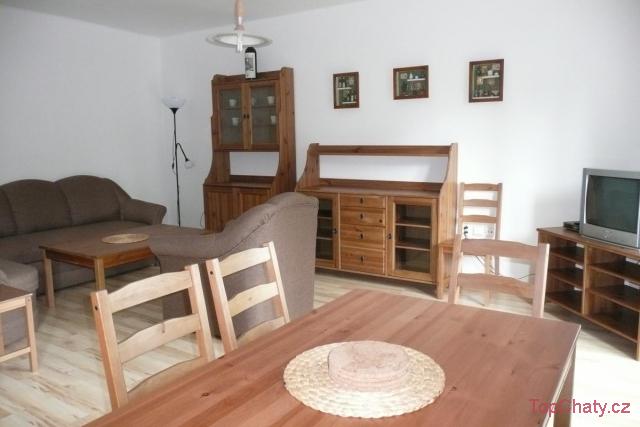 Apartmány Bouček obýv. pokoj