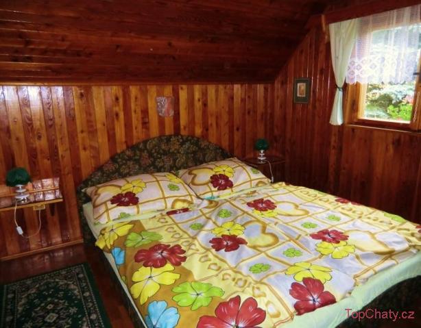Srubová chata Držková ložnice