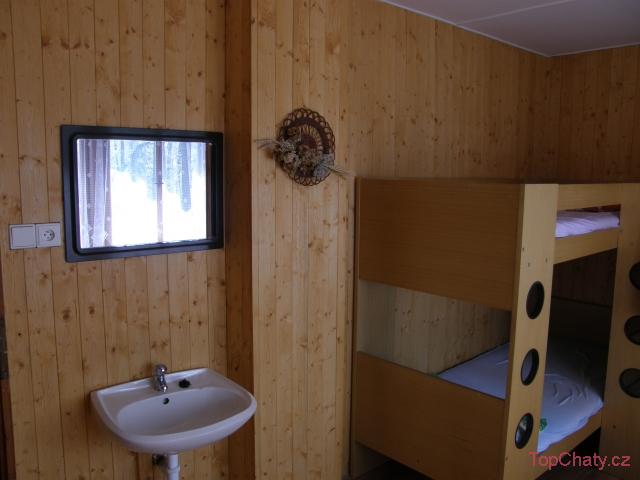 Ubytování na Vranovské přehradě ložnice