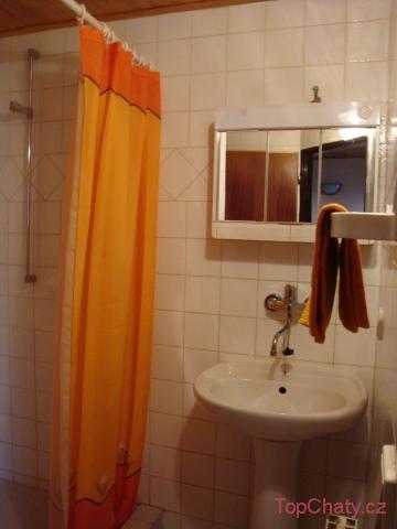 Ubytování Medlov koupelna