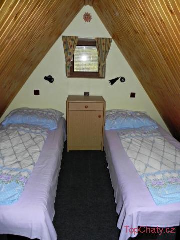 Chata pod Pálavou ložnice