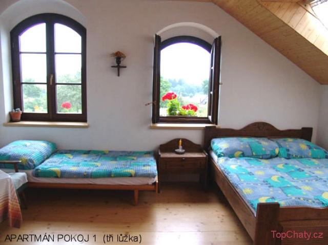 Chalupa pod Melechovem ložnice