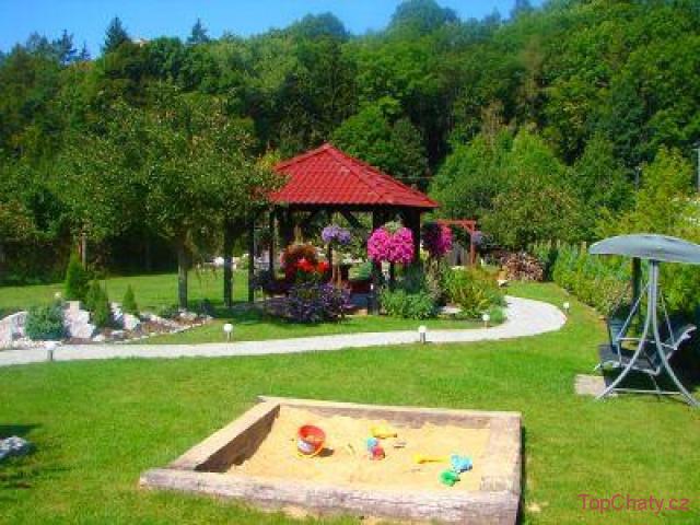 Penzion U Balcarky zahrada