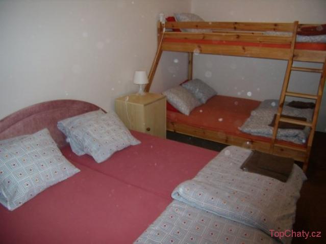 Penzion U Studánky ložnice