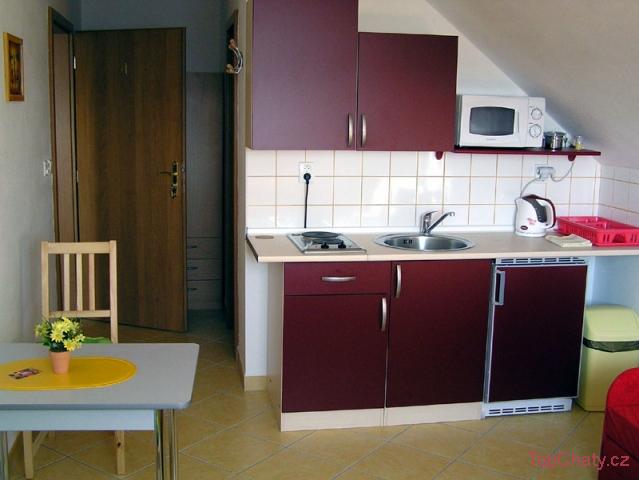 Penzion u Matoušků kuchyň