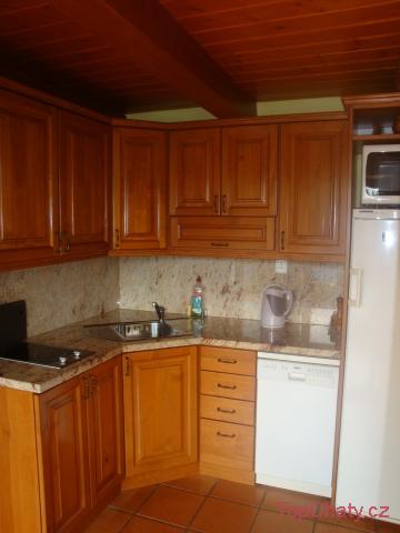 Apartmán v Mikulčicích kuchyň