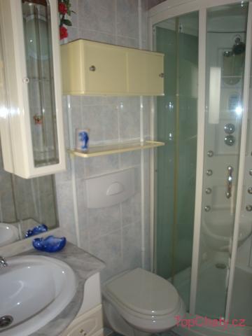 Apartmán v Mikulčicích koupelna
