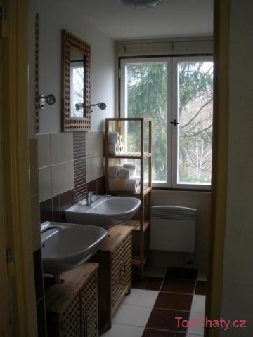 Chata Vřesovice koupelna