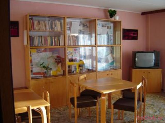 Rekreační zařízení Rusava obýv. pokoj
