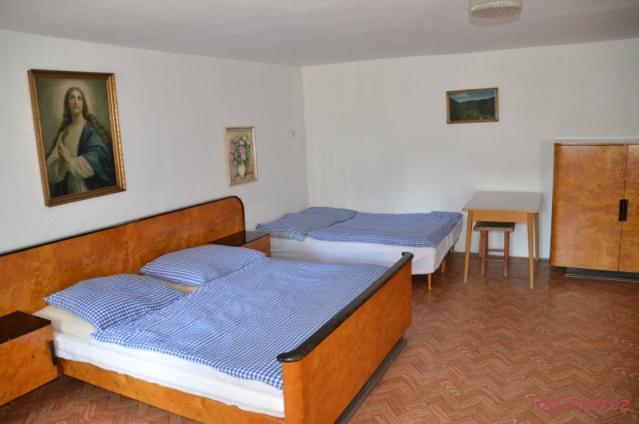 Chalupa U Křížku ložnice