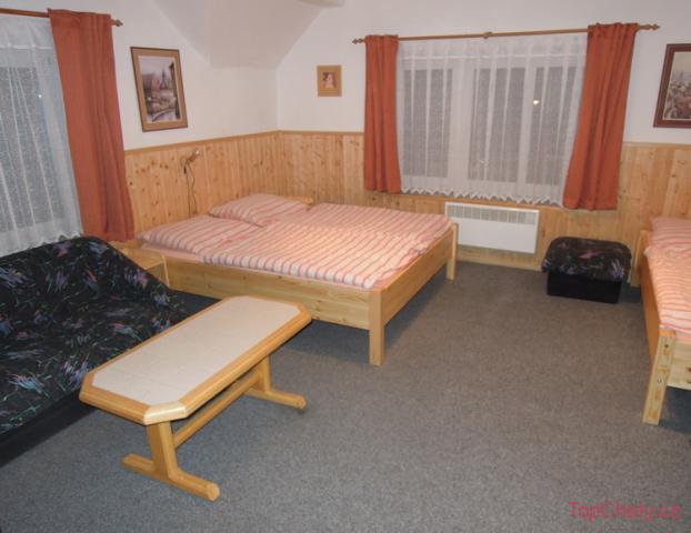 Penzion Koukal ložnice