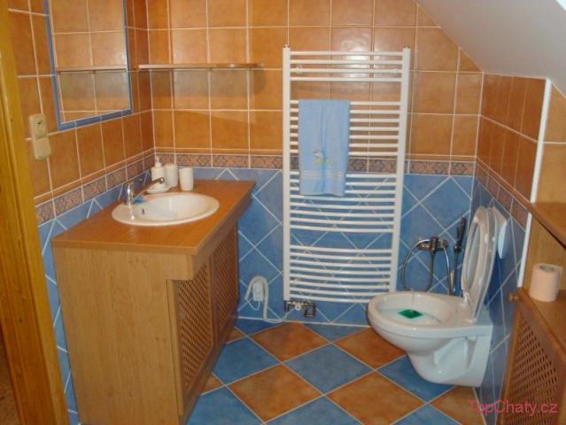 Chalupa Rejvíz koupelna
