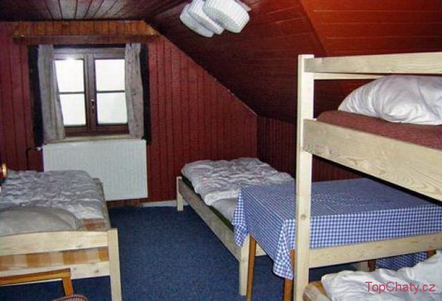 Chata Smrčník ložnice