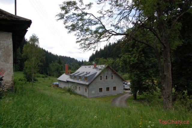 Chata Jelenka chata - zadní pohled