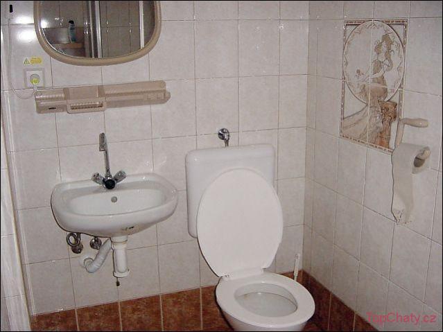 Chata Na vyhlídce koupelna