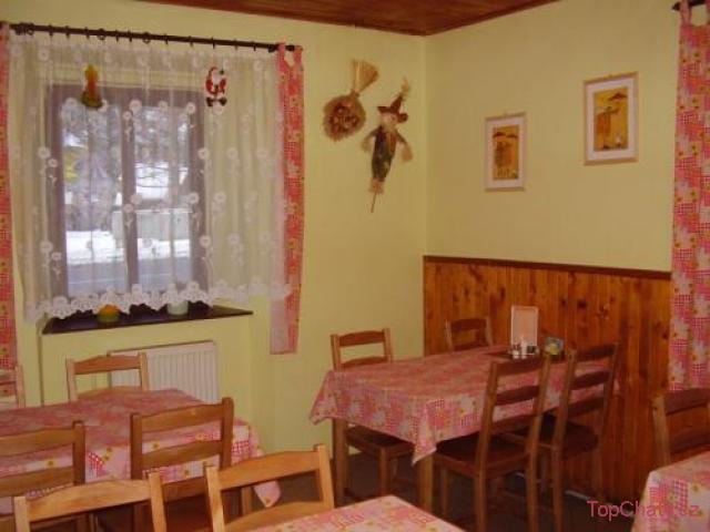 Ubytování Na Rychtě jídelna