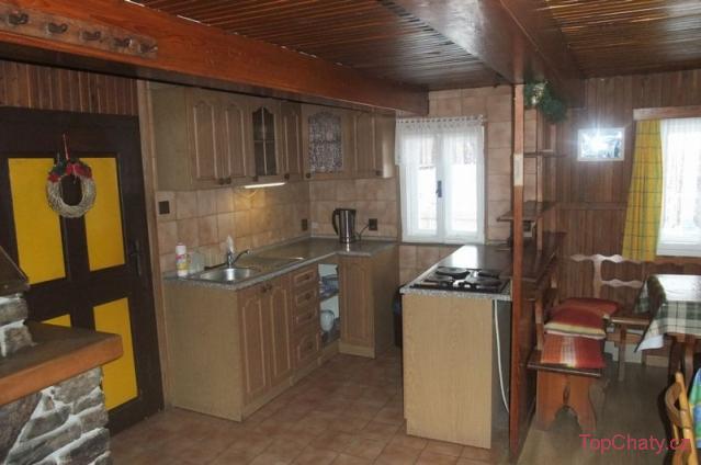 Chata Urban Filipovice kuchyň