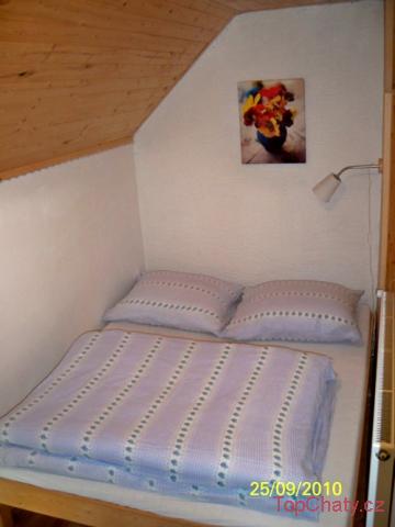Chalupa U Blahutů ložnice