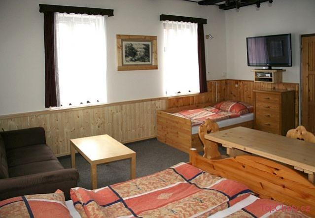 Chalupa Zdoňov ložnice