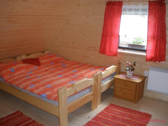 Horská chata Roubenka ložnice