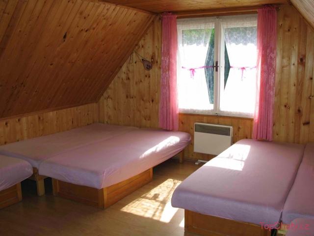 Chata Naďa ložnice
