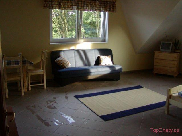 Apartmány Podlůší obýv. pokoj