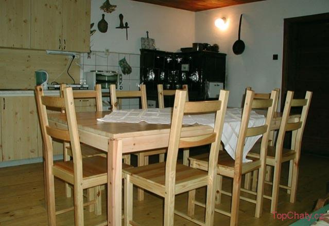Chalupa Morávka kuchyň