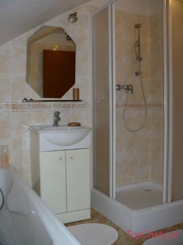 Apartmán Mikra koupelna