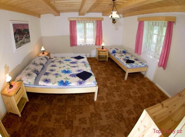 Horské ubytování na Valašsku ložnice 2