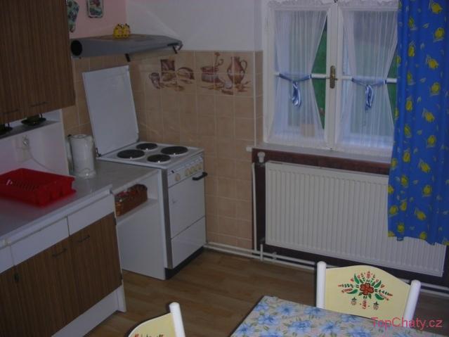 Chalupa Prorok kuchyň