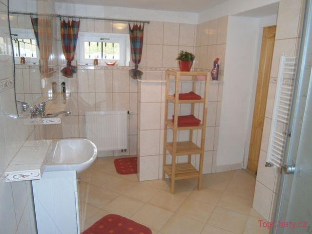 Apartmány Bukovec koupelna