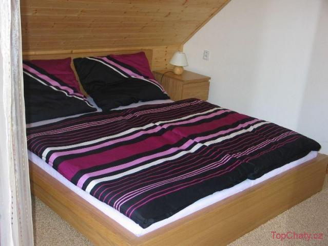 Chata Pluskoveček ložnice