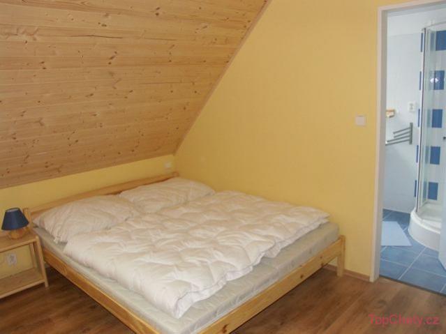 Chalupa Zlatník ložnice