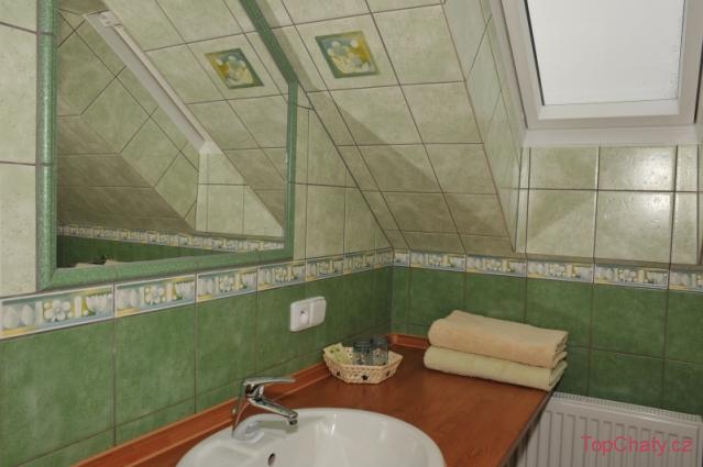 Hotel na Dolině koupelna