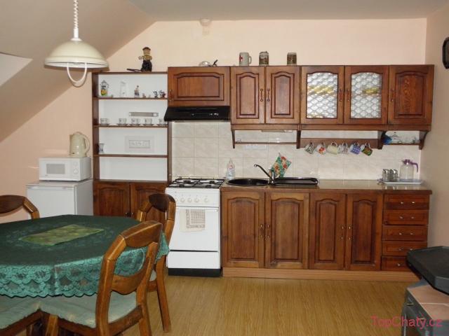Apartmán Na Stráni kuchyň