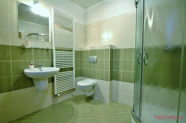 Pension U Blinků Pokoj s vlastní koupelnou a WC
