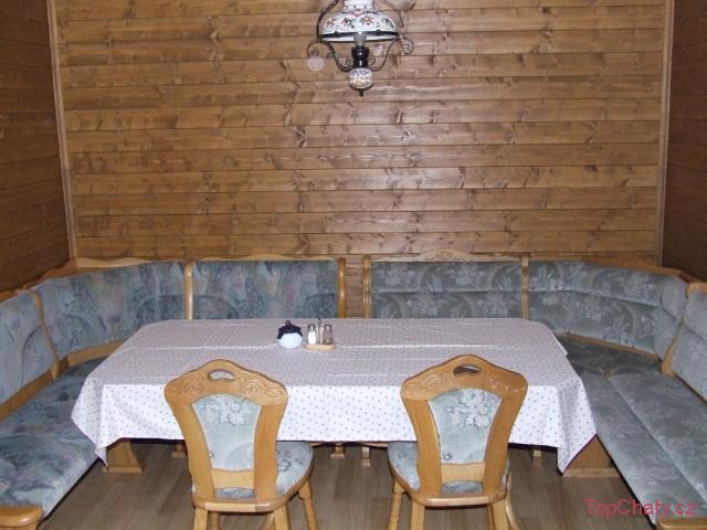 Chalupa U Vltavy kuchyně.