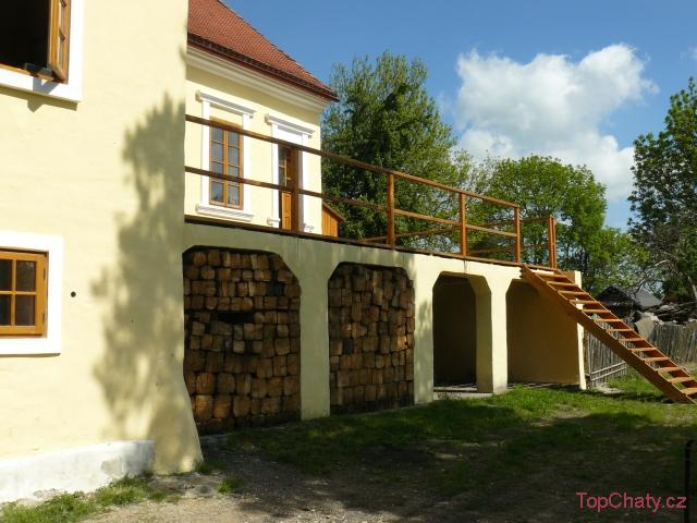 Ubytování Trnobrany terasa