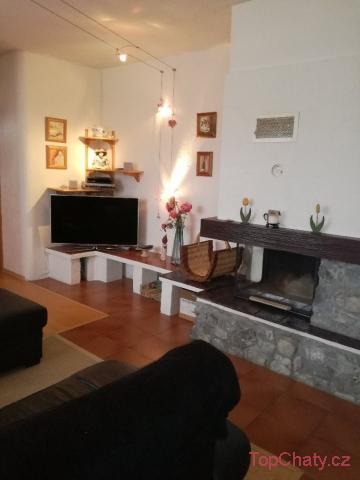 Apartmány pod Hradem Obývací pokoj