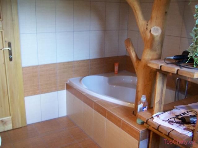Ubytování Novohradské hory koupelna