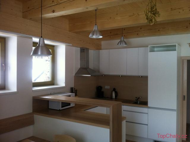 Apartmány Stachy kuchyň