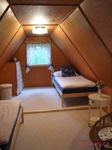 Bylinková chaloupka Modrá ložnice